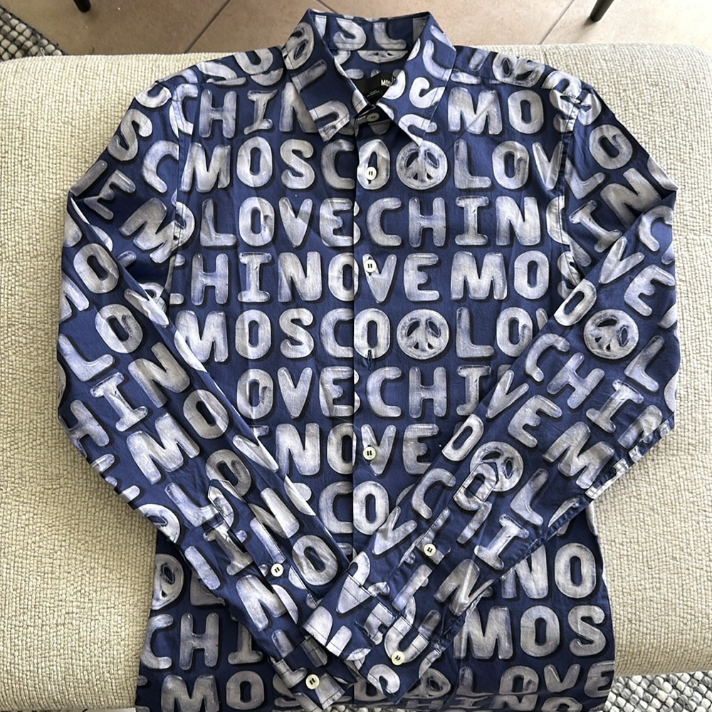 LOVE MOSCHINO Dress shirt size 14